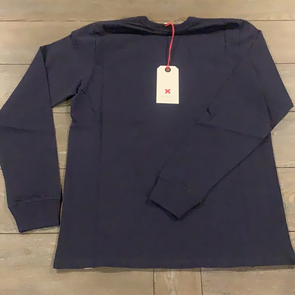 BEST MADE CO Long Sleeve Standard Pocket Tee, T-Shirt NEW NAVY - Picture 5 of 5